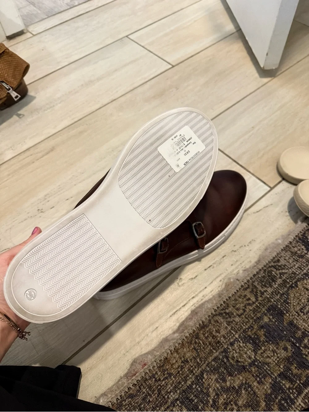 Magnanni Double Monk Leather Sneakers